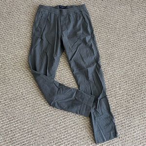 Men’s Abercrombie Gray Linen Pants Size Medium Long